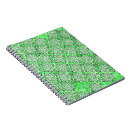 Fakes folhagens verdes, fake azulejo, quadras. ノートブック