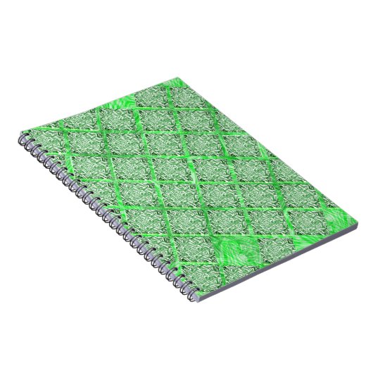 Fakes folhagens verdes, fake azulejo, quadras. ノートブック (右側)