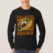 Falafel Squad Hobby Chef Kebap Hummus Tシャツ (正面)