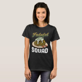 Falafel Squad Levantine Food Hummus Chef Tシャツ (正面フル)