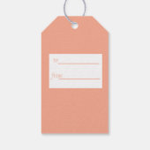 Falalaスクリプトカスタムギフトラベル ギフトタグ (裏面)