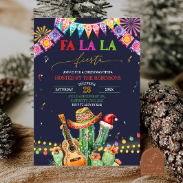 Falala Fiesta Christmas Cactus Holiday Party 招待状