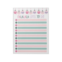 FaLaLaLa クリスマスの買い物リスト やることがたくさん！