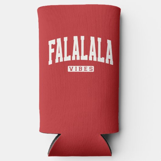 FALALALA バイブス ホリデー スリム缶クーラー (正面)