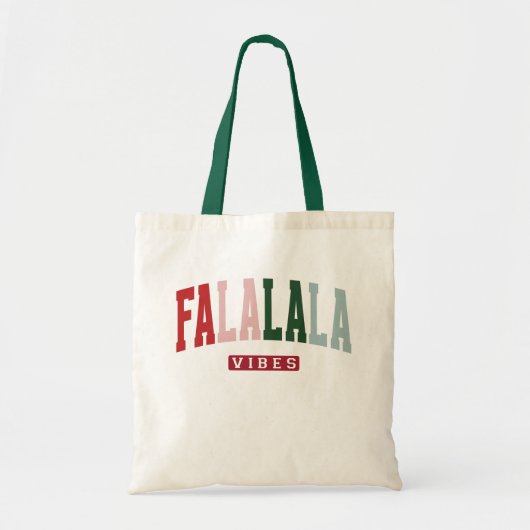 FALALALA VIBES ホリデー トートバッグ (正面)