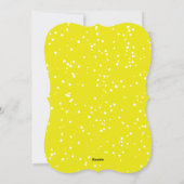 Falalalalalaライムスグラデーションクリプトおもしろいクリスマスフォト シーズンカード (裏面)