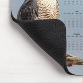 Falcon - Customizable full year 2026 calendar マウスパッド (コーナー)