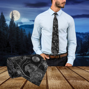 Falcon Full Moon ネクタイ