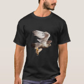 Falcon Saker flying Tシャツ (正面)