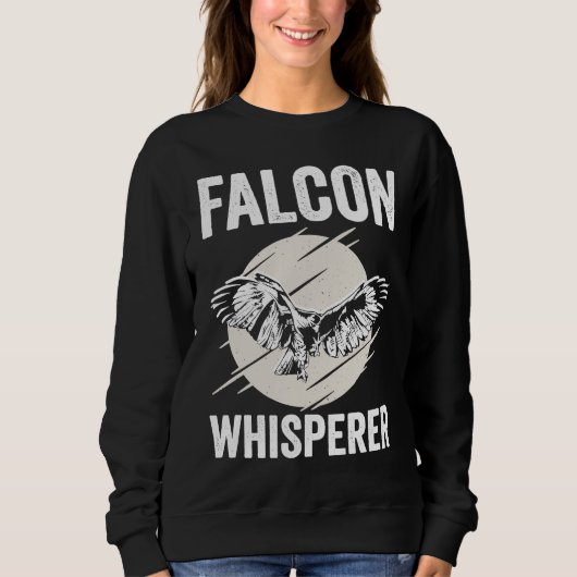 Falcon Whisperer Falconry スウェットシャツ (正面)