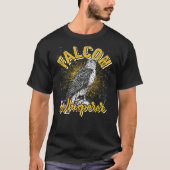 Falcon Whisperer Falconry Trainer Tシャツ (正面)