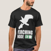 Falconer Falcon Hunter Falconer Tracker Duck Hunte Tシャツ (正面)