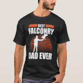 Falconer Falcon Hunter Falconer Tracker Duck Hunte Tシャツ (正面)