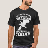 Falconer Falcon Hunter Falconer Tracker Duck Hunte Tシャツ (正面)