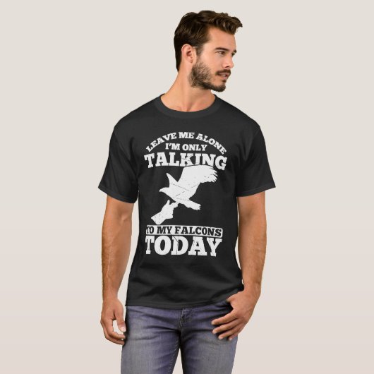 Falconer Falcon Hunter Falconer Tracker Duck Hunte Tシャツ (正面フル)