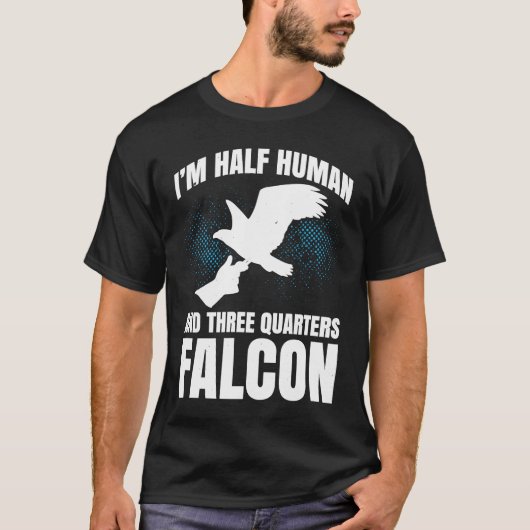 Falconer Falcon Hunter Falconer Tracker Duck Hunte Tシャツ (正面)