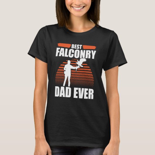 Falconer Falcon Hunter Falconer Tracker Duck Hunte Tシャツ (正面)