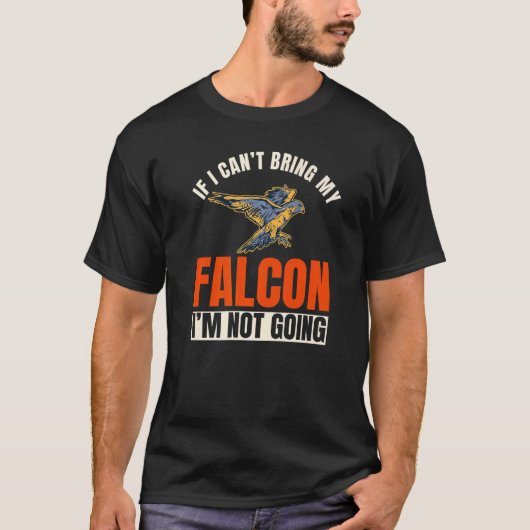 Falconer Falconry Gamehawking Falcon Ornithologist Tシャツ (正面)
