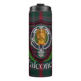 Falconer Scottish Clan Tartan & Crest タンブラー
