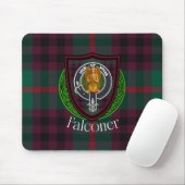 Falconer Scottish Clan Tartan & Crest マウスパッド (マウス)