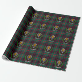 Falconer Scottish Clan Tartan & Crest ラッピングペーパー