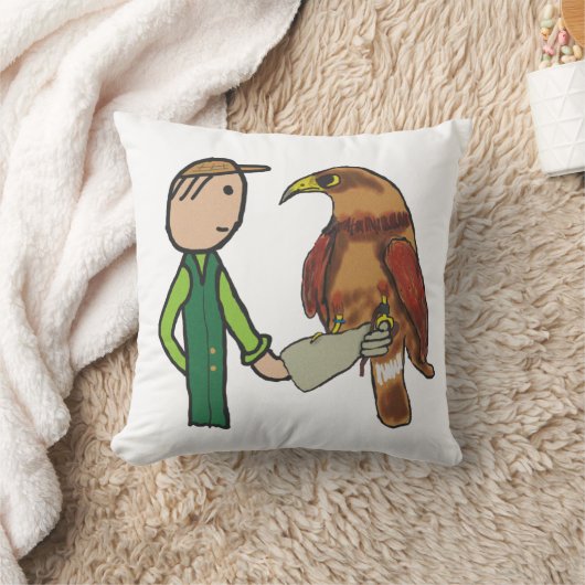 Falconry クッション (ブランケット)