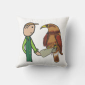 Falconry クッション (裏面)