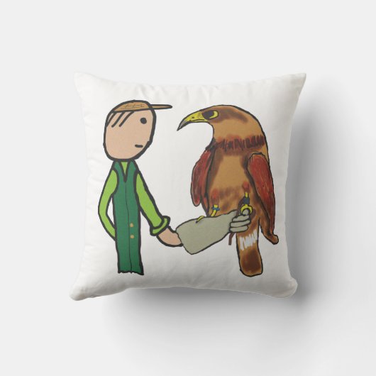 Falconry クッション (裏面)