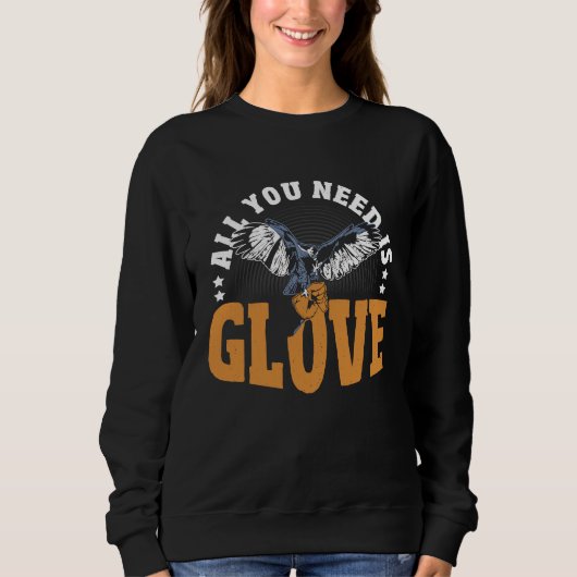 Falconry All You Need Is Glove  Falconer スウェットシャツ (正面)