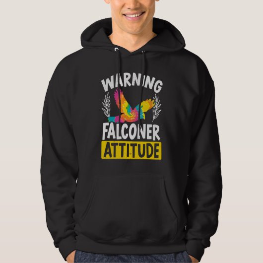 Falconry Bird  Ornithology Falcon Falconer Attitud パーカ (正面)