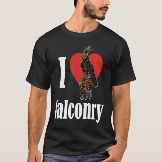 Falconry falconer ornithology birds hunting birdwa tシャツ (正面)