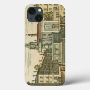 Falda著町の広場のイタリアンな噴水 iPhone 13ケース