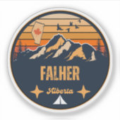 Falher, Alberta シール (正面)