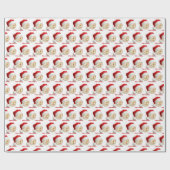 Falize Navidad Funny Tortilla Christmas ラッピングペーパー (フラット)