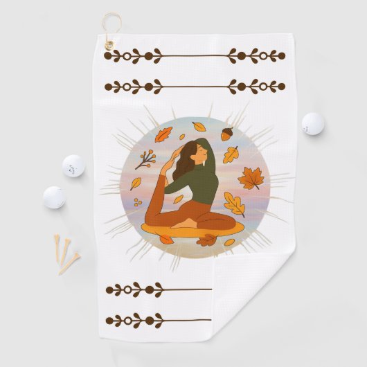 Fall ゴルフタオル (インサイチュ)