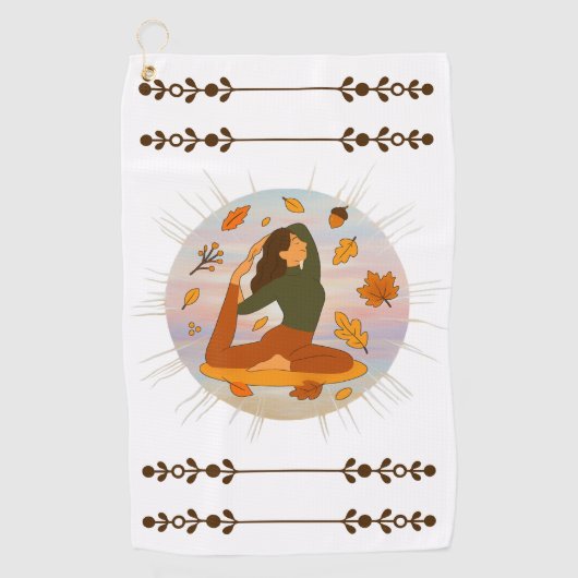 Fall ゴルフタオル (正面)