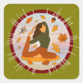 Fall スクエアシール (正面)