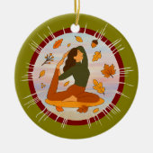 Fall セラミックオーナメント (正面)