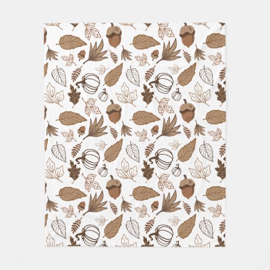 Fall フリースブランケット (正面)