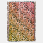 Fall Acanthus Leaves スローブランケット (正面縦)