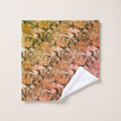 Fall Acanthus Leaves バスタオルセット (ウォッシュタオル)