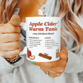 Fall Apple Cider Tonic Simple Recipe コーヒーマグカップ