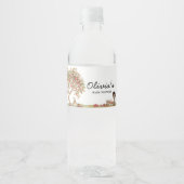 Fall Apple of our Eyes Baby Shower ペットボトルラベル (正面)