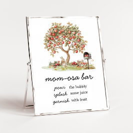Fall Apple of our Eyes Mom Osa バーサイン ポスター