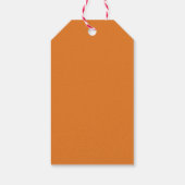 Fall Autumn A Little Pumpkin Baby Shower  ギフトタグ (裏面)