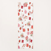 Fall/Autumn Floral pattern Yoga Mat ヨガマット (正面)