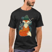 Fall Autumn Fox Animal Woodland Creature Cozy Hat  Tシャツ (正面)