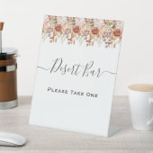 Fall Autumn Leaves Rustic Country Boho Wedding 台座サイン (インサイチュ)