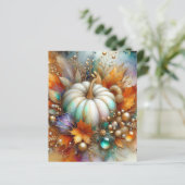 Fall Autumn Pumpkin Scrapbook Paper (スタンド正面)