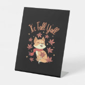 Fall Autumn Season Collection It’s Fall Y’all Fall 台座サイン (正面)